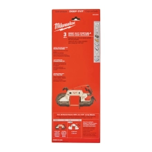 Brzeszczot bimetalowy Milwaukee do pił taśmowych M18 1139,83 mm 25 TPI (3szt) – widok 2 Brzeszczot bimetalowy Milwaukee do pił taśmowych M18 1139,83 mm 25 TPI (3szt) – widok 2