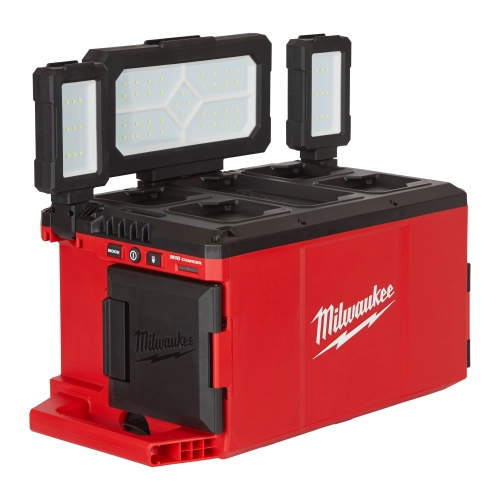M18 POALC-0 lampa strefowa PACKOUT™ z ładowarką 3000 lm Milwaukee 4933478120