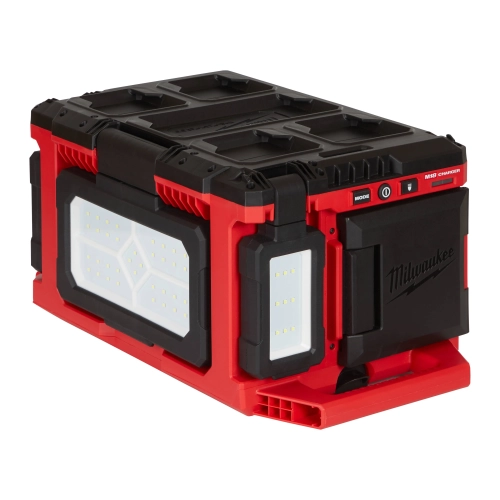 M18 POALC-0 lampa strefowa PACKOUT™ z ładowarką 3000 lm Milwaukee 4933478120