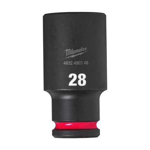 Nasadka udarowa długa 1/2″ Milwaukee SHOCKWAVE IMPACT DUTY 28 mm