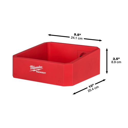 Półka mała Milwaukee PACKOUT – widok 4