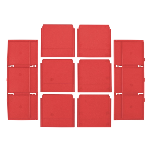 Przegródki do skrzyni Milwaukee PACKOUT z 2 szufladami (8 szt.) – Komplet do skrzyni z 2 szufladami