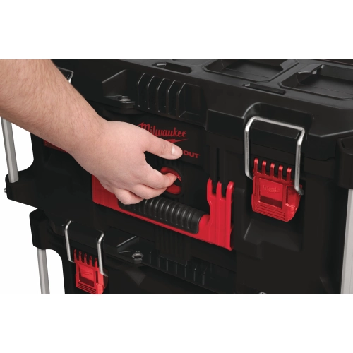 Skrzynia Milwaukee PACKOUT 2 – skrzynka narzędziowa IP65 – widok 3