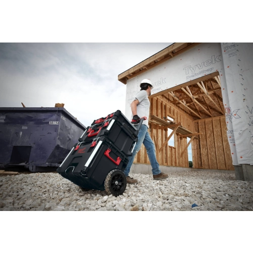 Skrzynia Milwaukee PACKOUT 1 – skrzynka narzędziowa na kółkach 113 kg – widok 4