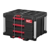 Skrzynia Milwaukee PACKOUT z 3 szufladami