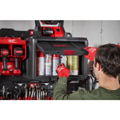 Szafka Milwaukee PACKOUT z drzwiczkami – widok 3