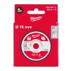 Tarcza do metalu Milwaukee pro+ fi 76 mm do M12 FCOT (5szt)
