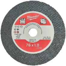 Tarcza do metalu Milwaukee pro+ fi 76 mm do M12 FCOT (5szt) – widok 2