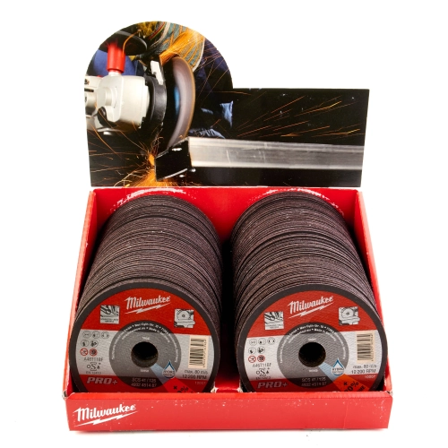 Tarcza do metalu Milwaukee pro+ fi 125x1 mm (200szt) – widok 2