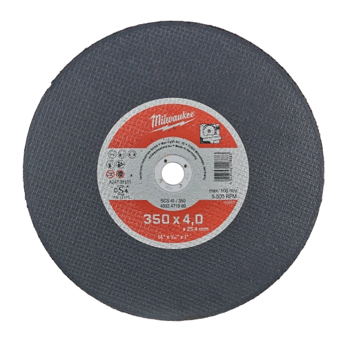 Tarcza do metalu Milwaukee pro+ fi 350x4 mm