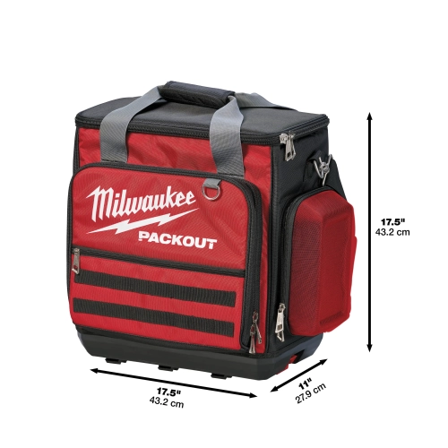 Torba Milwaukee PACKOUT z kieszenią na laptopa – widok 3
