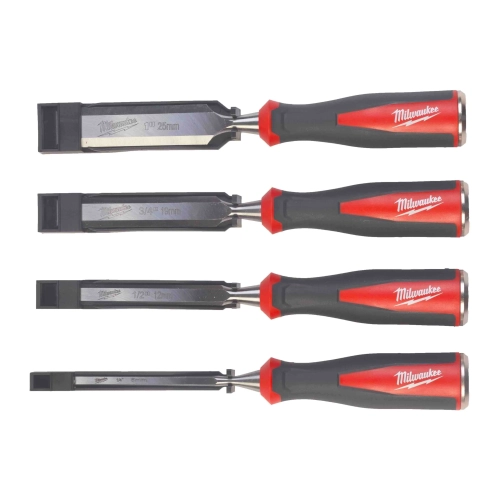 Zestaw dłut o sfazowanej krawedzi Milwaukee 4 szt. (6 mm, 12 mm, 19 mm, 25 mm) – widok 2
