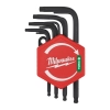 Zestaw kluczy imbusowych TORX COMPACT 9 szt. Milwaukee
