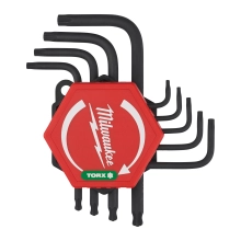 Zestaw kluczy imbusowych TORX COMPACT 9 szt. Milwaukee – widok 2 Zestaw kluczy imbusowych TORX COMPACT 9 szt. Milwaukee – widok 2