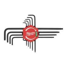 Zestaw kluczy imbusowych TORX zagiętych 9 szt. Milwaukee – widok 2 Zestaw kluczy imbusowych TORX zagiętych 9 szt. Milwaukee – widok 2